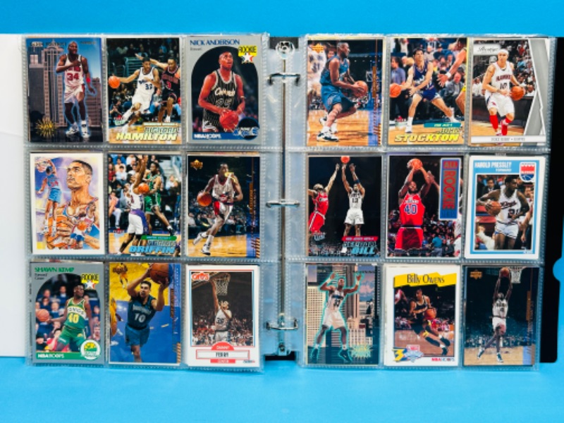 Photo 11 of 811752…252 mixed basketball trading cards in binder-photos of all pages 