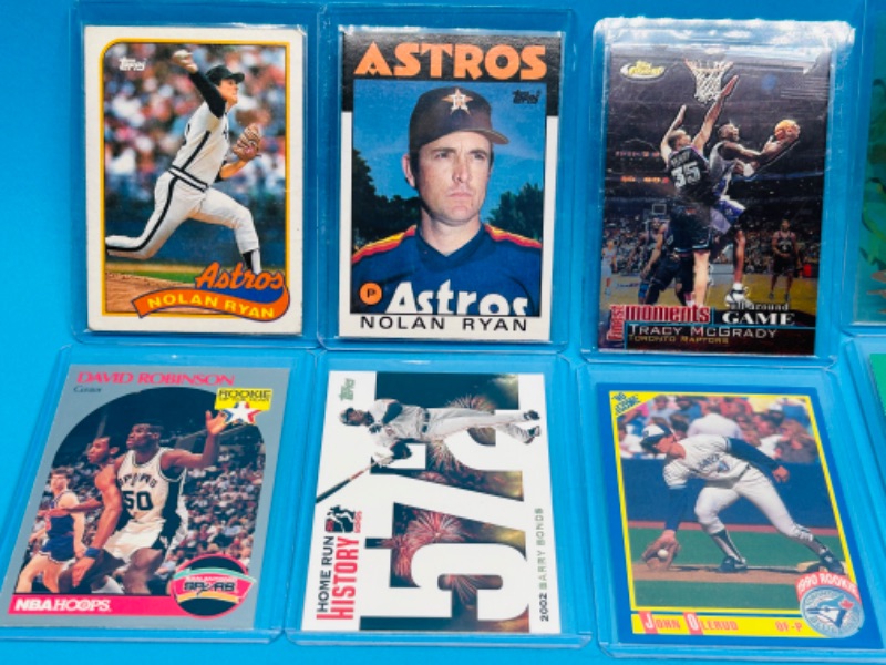 Photo 3 of 811767…10 sports trading cards in hard plastic sleeves 