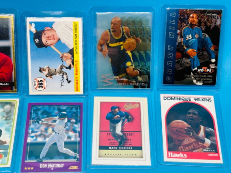 Photo 2 of 811768…10 sports trading cards in hard plastic sleeves 