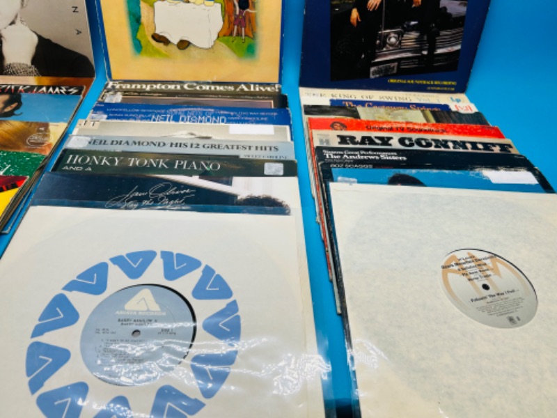 Photo 3 of 811783…Condition issues-25 vinyl records with damaged covers or records, or sleeves 