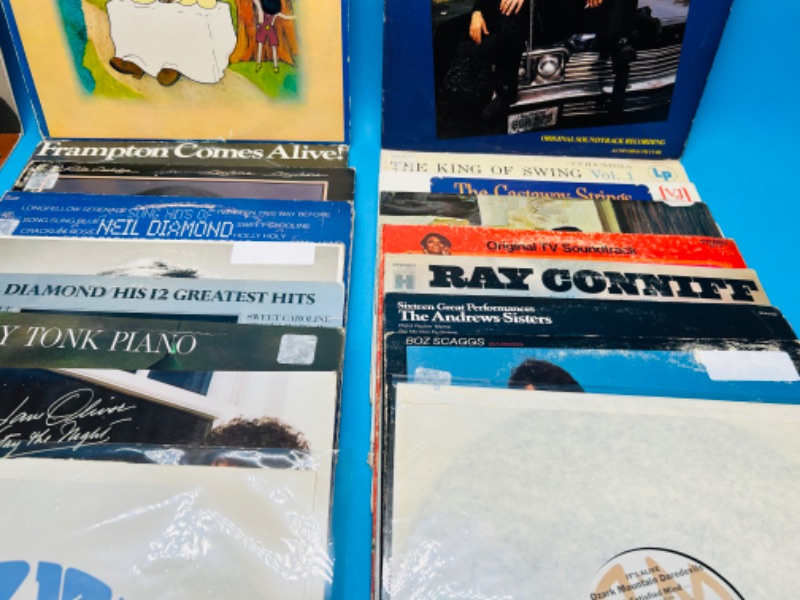 Photo 4 of 811783…Condition issues-25 vinyl records with damaged covers or records, or sleeves 