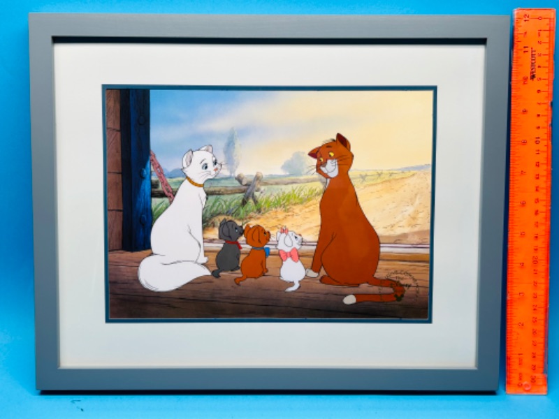 Photo 1 of 811804…Disney Aristocats 1996 lithograph exclusive commemorative 15 x 12”