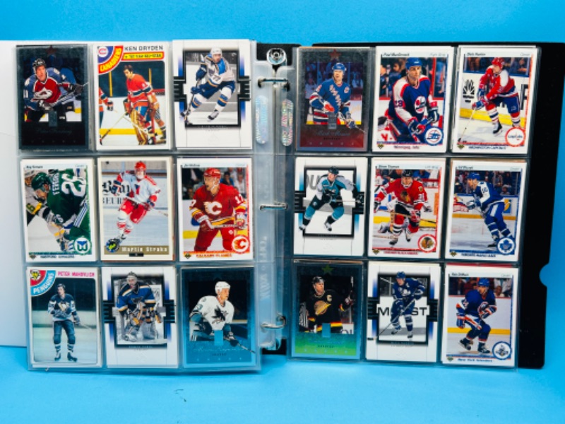 Photo 5 of 811809…324 mixed hockey cards in binder-photo of each page