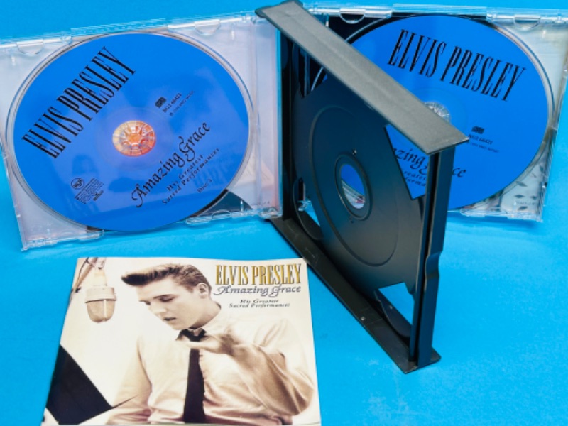 Photo 2 of 811860…Elvis Presley amazing grace music cd-2 discs