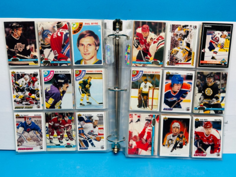 Photo 8 of 811862…final sale no returns/refunds-360 mixed hockey trading cards in binder 