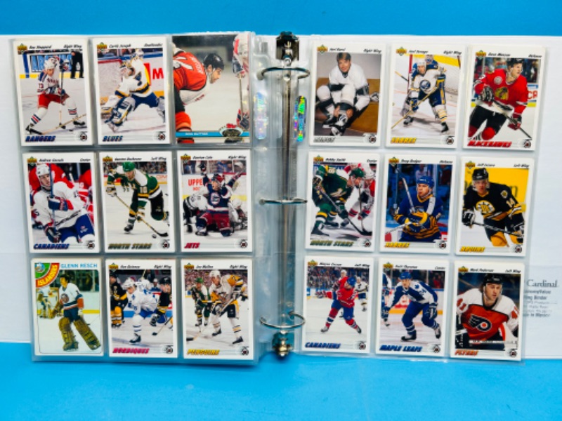 Photo 9 of 811862…final sale no returns/refunds-360 mixed hockey trading cards in binder 