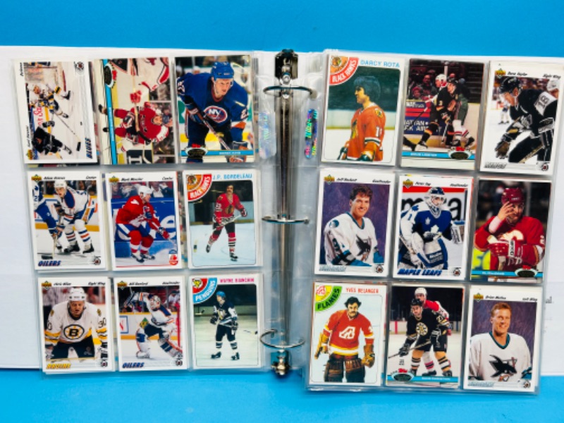 Photo 5 of 811862…final sale no returns/refunds-360 mixed hockey trading cards in binder 