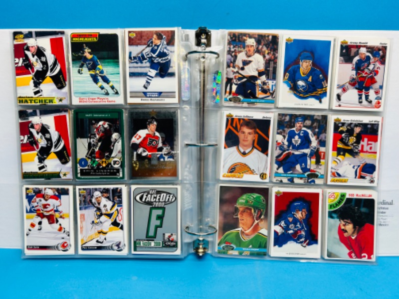 Photo 14 of 811862…final sale no returns/refunds-360 mixed hockey trading cards in binder 