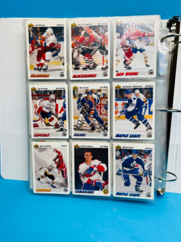 Photo 7 of 811862…final sale no returns/refunds-360 mixed hockey trading cards in binder 