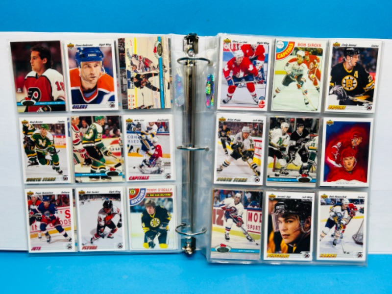 Photo 11 of 811862…final sale no returns/refunds-360 mixed hockey trading cards in binder 