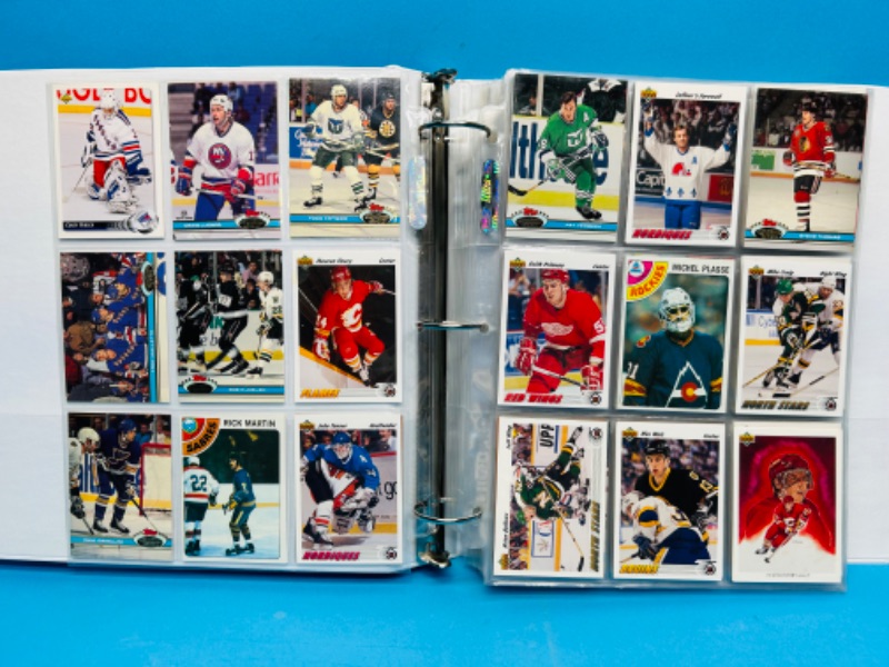 Photo 15 of 811862…final sale no returns/refunds-360 mixed hockey trading cards in binder 