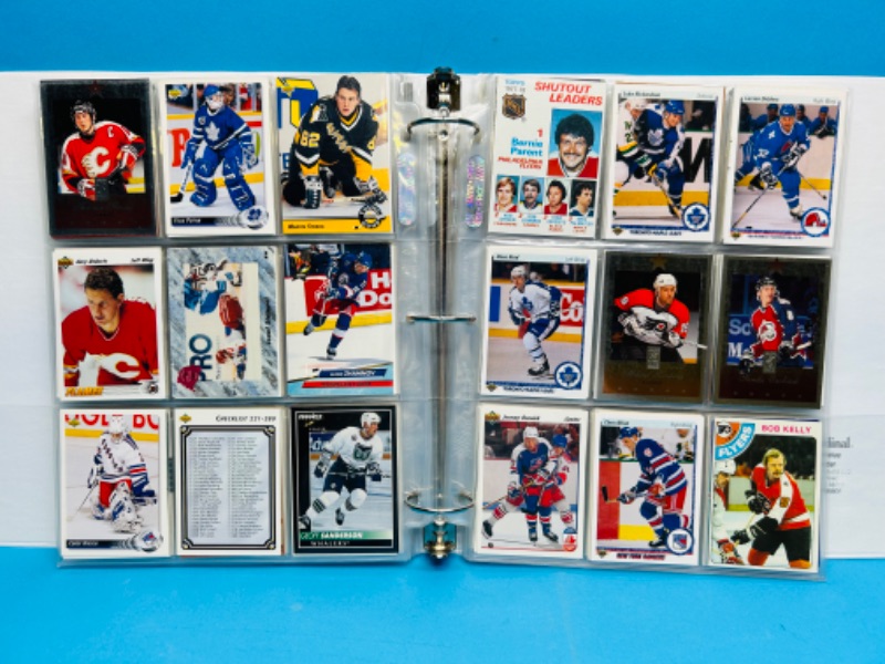 Photo 3 of 811862…final sale no returns/refunds-360 mixed hockey trading cards in binder 