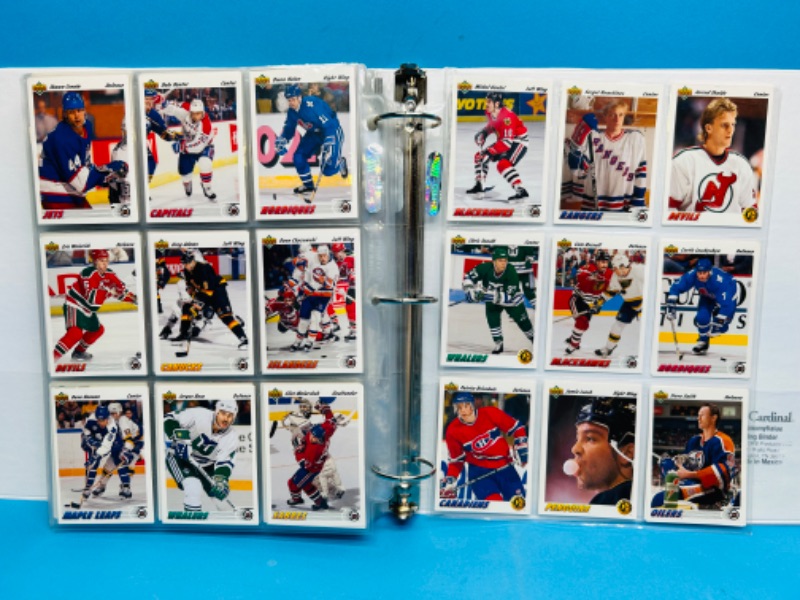 Photo 2 of 811862…final sale no returns/refunds-360 mixed hockey trading cards in binder 