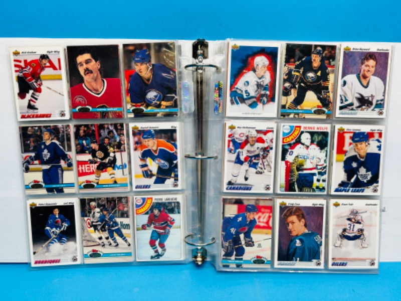 Photo 13 of 811862…final sale no returns/refunds-360 mixed hockey trading cards in binder 