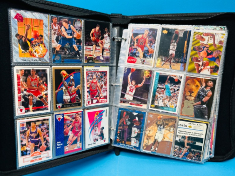 Photo 13 of 811863…final sale no returns/refunds-360 mixed basketball cards in binder 