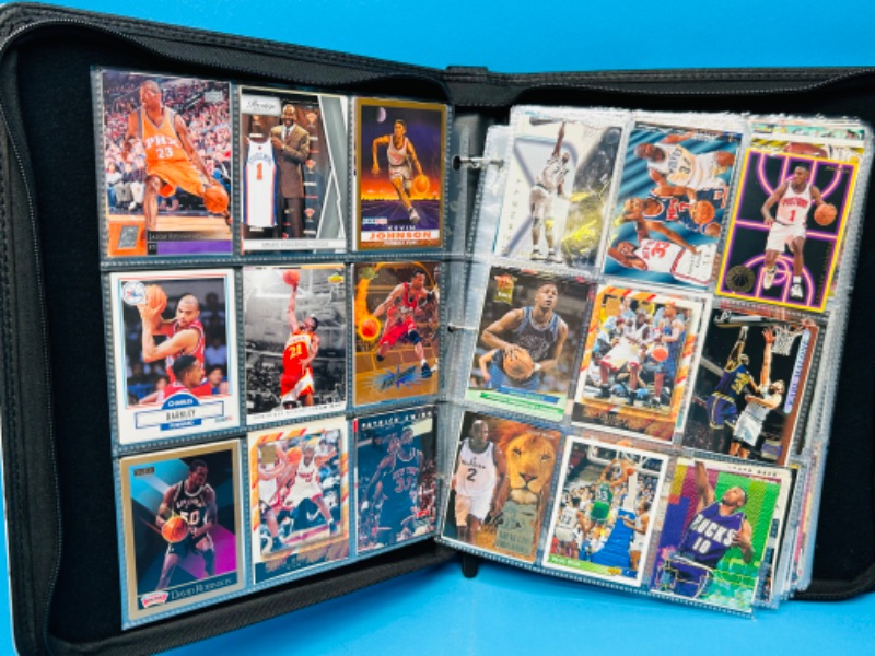 Photo 4 of 811863…final sale no returns/refunds-360 mixed basketball cards in binder 