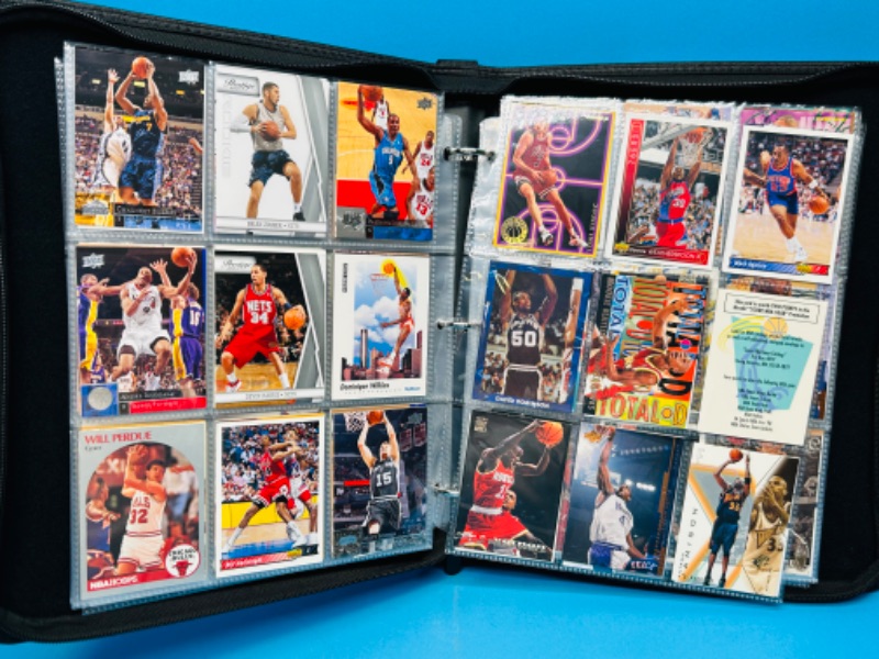 Photo 5 of 811863…final sale no returns/refunds-360 mixed basketball cards in binder 