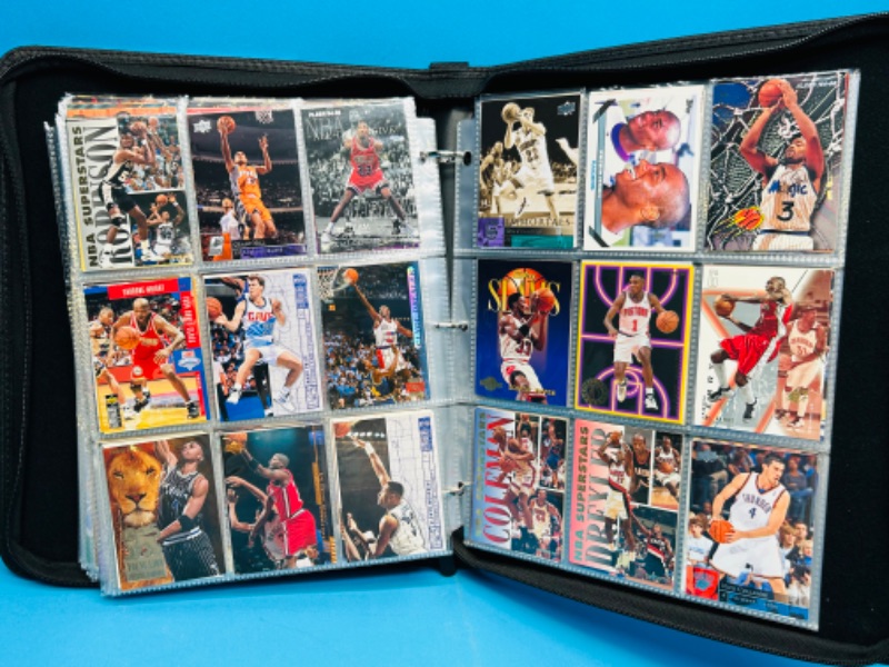 Photo 14 of 811863…final sale no returns/refunds-360 mixed basketball cards in binder 