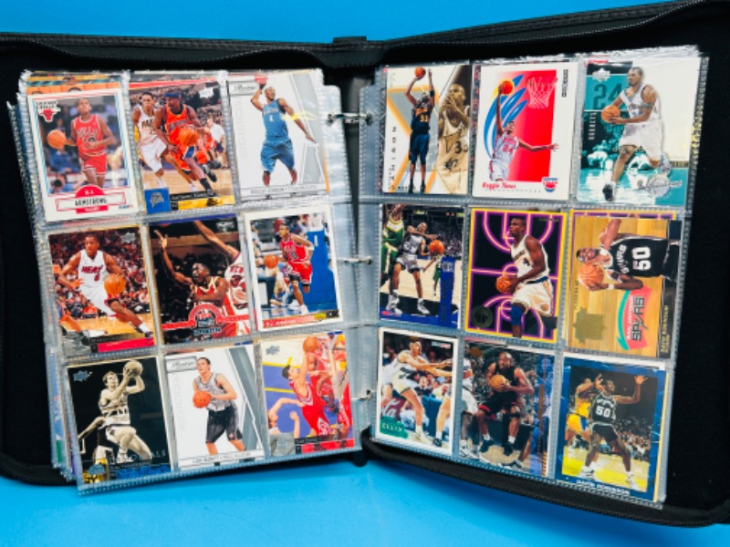 Photo 8 of 811863…final sale no returns/refunds-360 mixed basketball cards in binder 