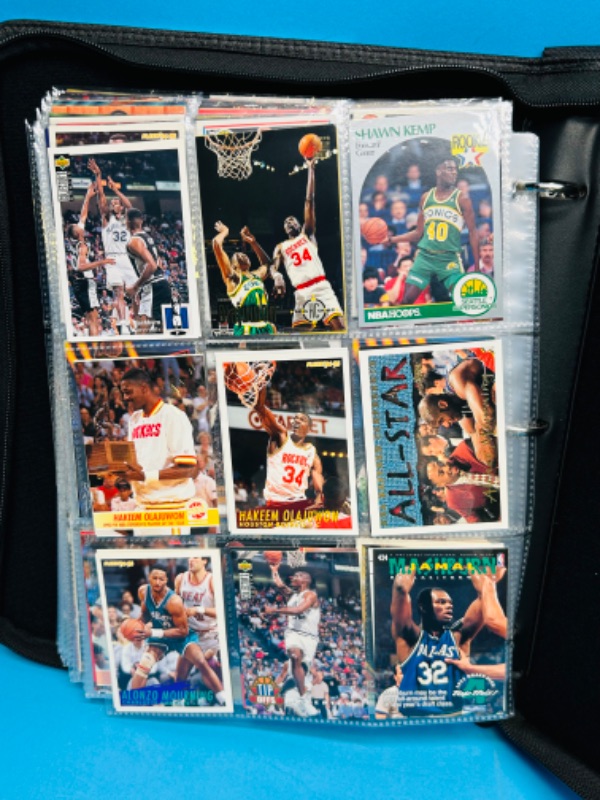 Photo 2 of 811863…final sale no returns/refunds-360 mixed basketball cards in binder 