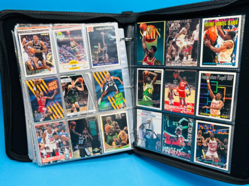 Photo 19 of 811863…final sale no returns/refunds-360 mixed basketball cards in binder 