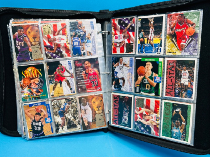 Photo 7 of 811863…final sale no returns/refunds-360 mixed basketball cards in binder 