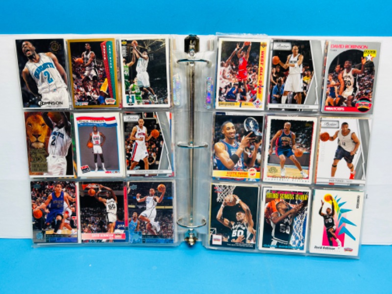 Photo 8 of 811864… final sale no returns/refunds-360 mixed basketball cards in binder 