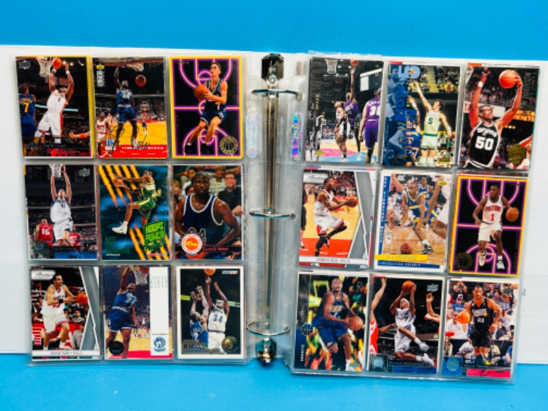 Photo 9 of 811864… final sale no returns/refunds-360 mixed basketball cards in binder 