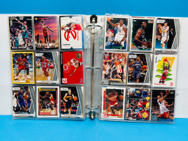 Photo 3 of 811864… final sale no returns/refunds-360 mixed basketball cards in binder 