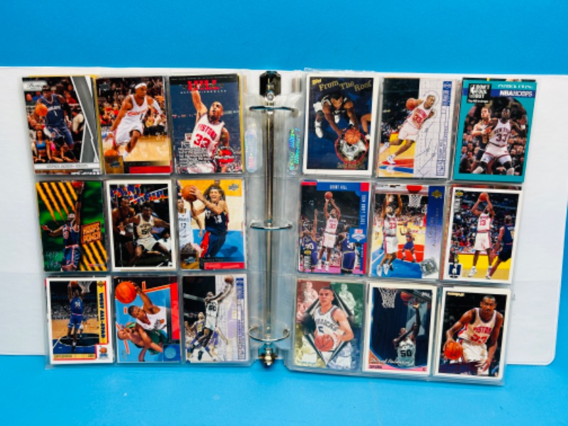 Photo 7 of 811864… final sale no returns/refunds-360 mixed basketball cards in binder 