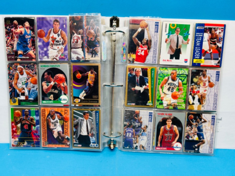 Photo 15 of 811864… final sale no returns/refunds-360 mixed basketball cards in binder 