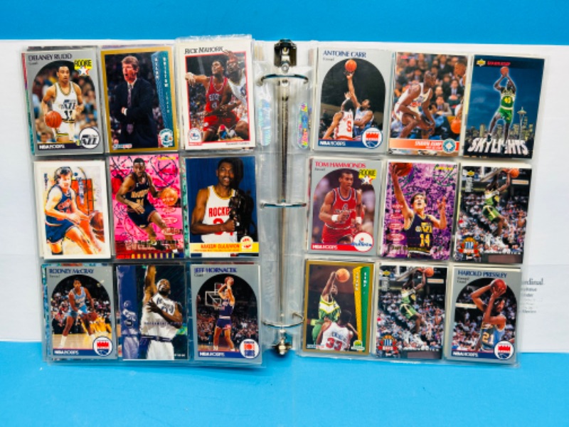 Photo 2 of 811864… final sale no returns/refunds-360 mixed basketball cards in binder 