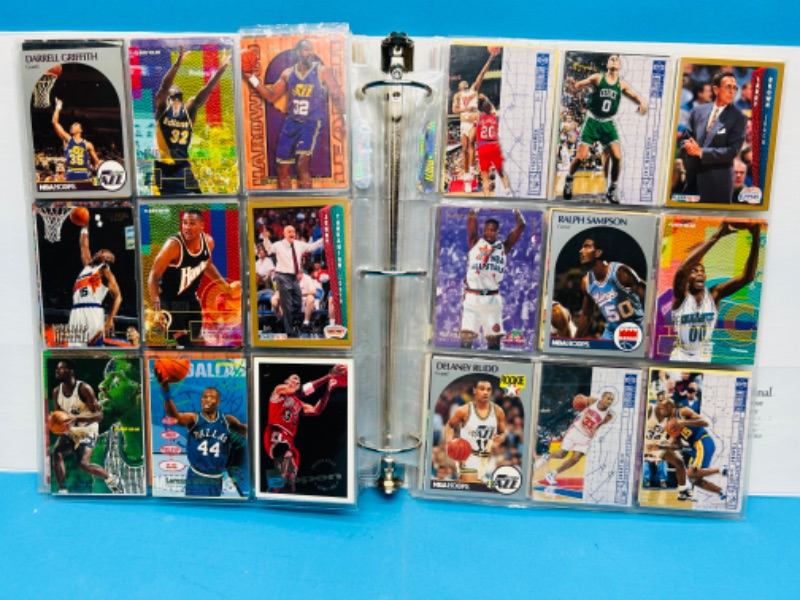 Photo 21 of 811864… final sale no returns/refunds-360 mixed basketball cards in binder 