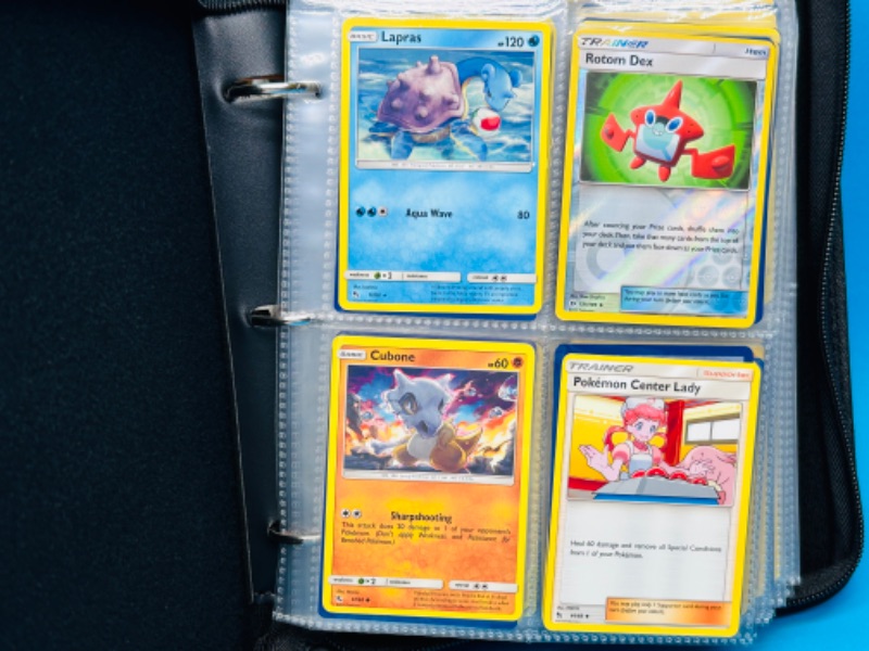 Photo 6 of 811865…final sale no returns/refunds-152 mixed Pokémon and holo cards in binder 