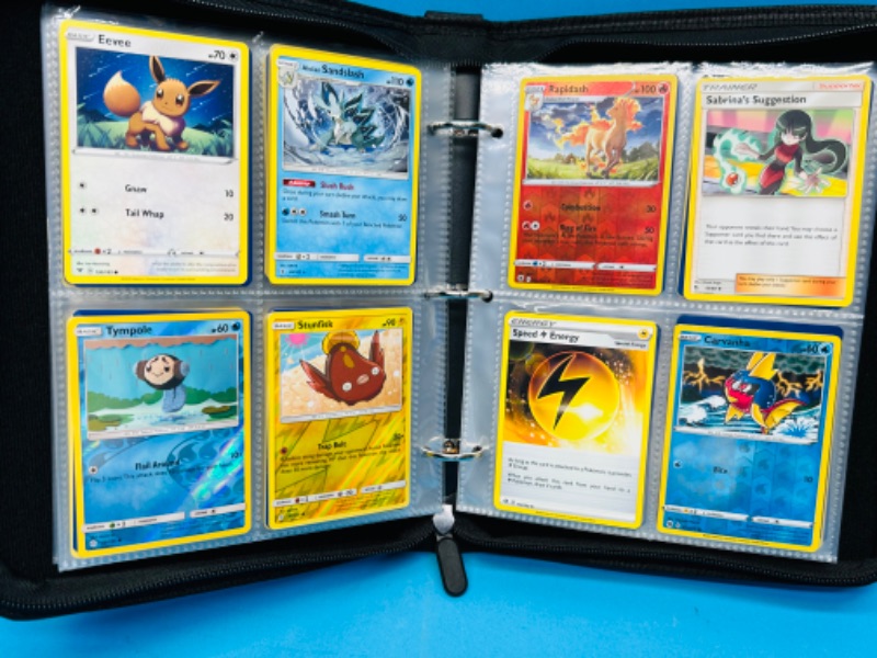 Photo 7 of 811865…final sale no returns/refunds-152 mixed Pokémon and holo cards in binder 