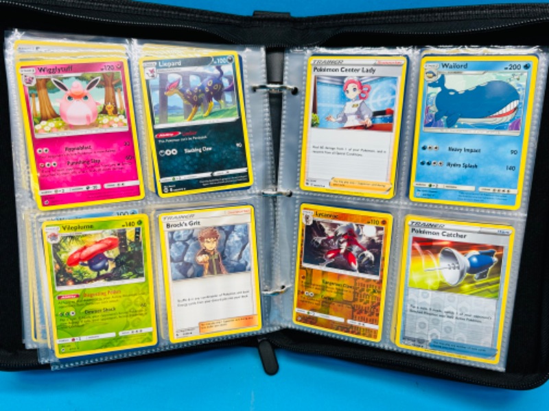 Photo 8 of 811865…final sale no returns/refunds-152 mixed Pokémon and holo cards in binder 