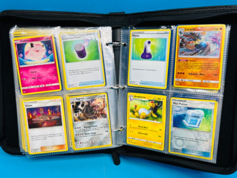 Photo 17 of 811865…final sale no returns/refunds-152 mixed Pokémon and holo cards in binder 