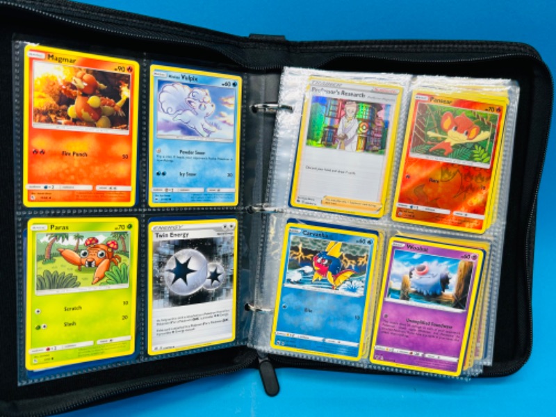 Photo 1 of 811865…final sale no returns/refunds-152 mixed Pokémon and holo cards in binder 