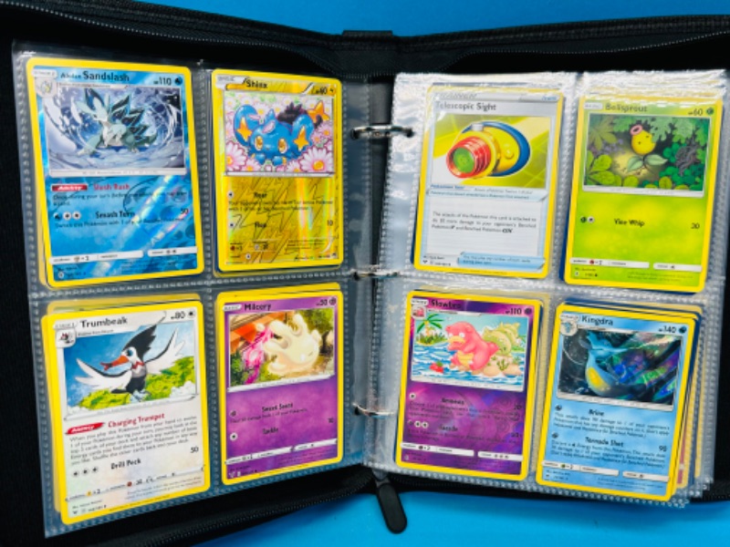 Photo 10 of 811865…final sale no returns/refunds-152 mixed Pokémon and holo cards in binder 