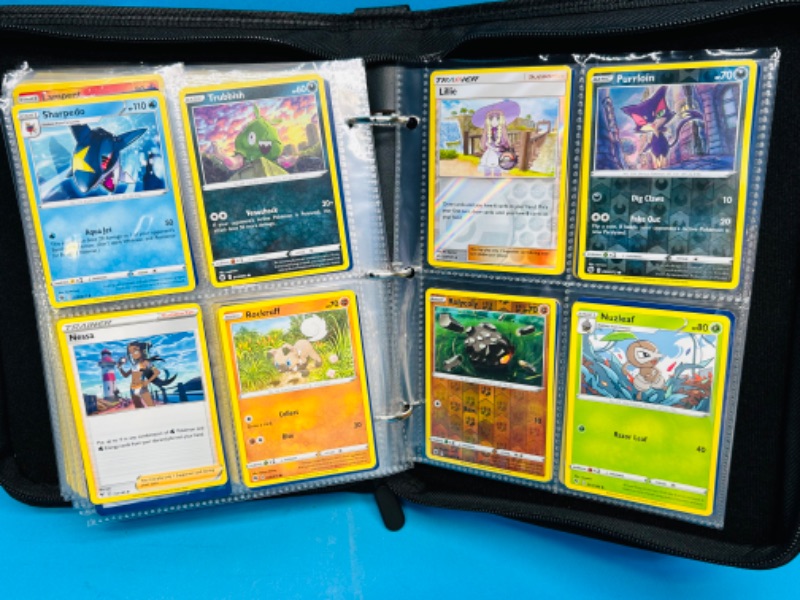 Photo 18 of 811865…final sale no returns/refunds-152 mixed Pokémon and holo cards in binder 