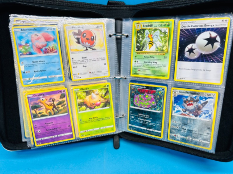 Photo 20 of 811866…final sale no returns/refunds-152 mixed Pokémonand holo  cards in binder 