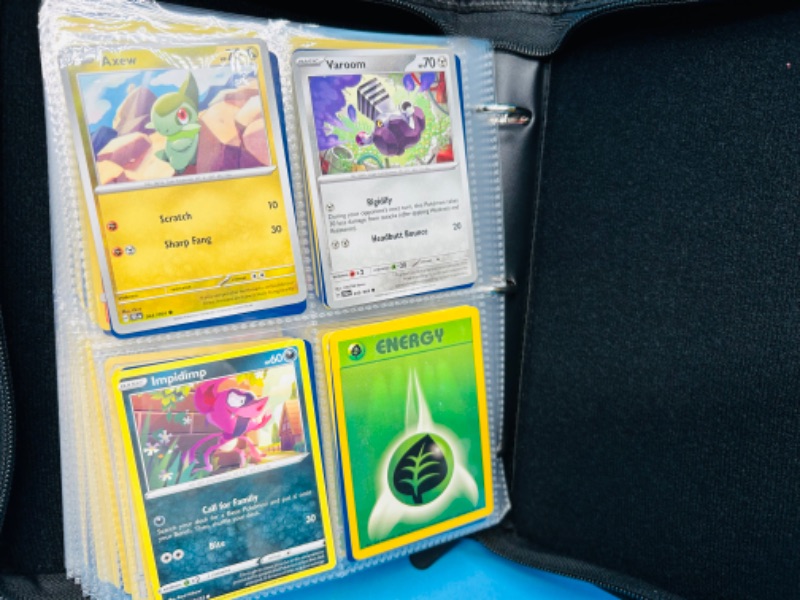 Photo 4 of 811866…final sale no returns/refunds-152 mixed Pokémonand holo  cards in binder 