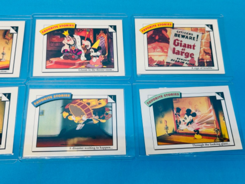 Photo 2 of 812886… 8 vintage Disney cards in hard plastic sleeves 