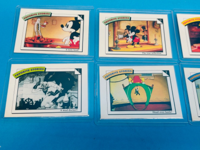 Photo 3 of 812886… 8 vintage Disney cards in hard plastic sleeves 