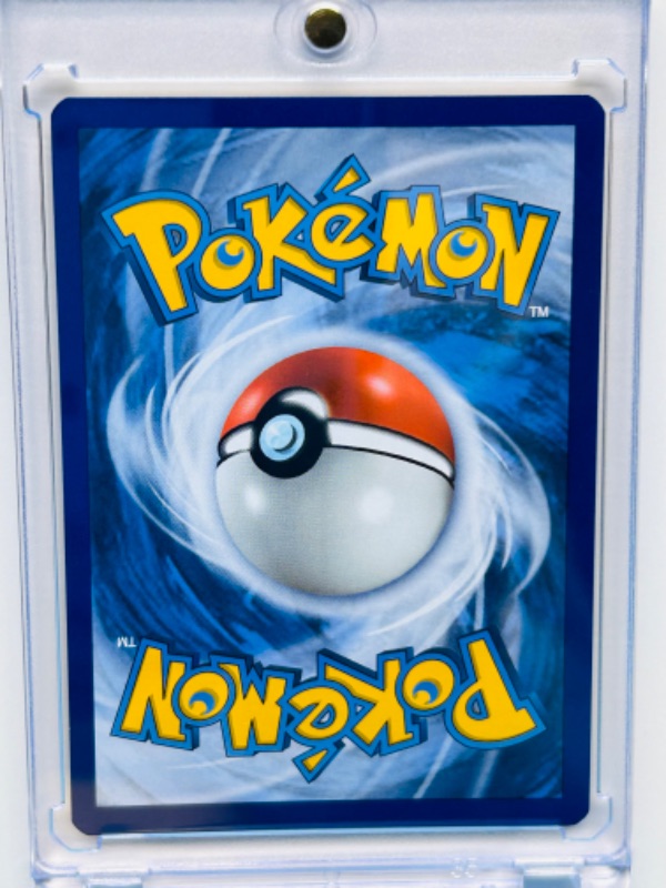 Photo 2 of 811897… Pokémon reverse holo card in hard plastic case 61/108