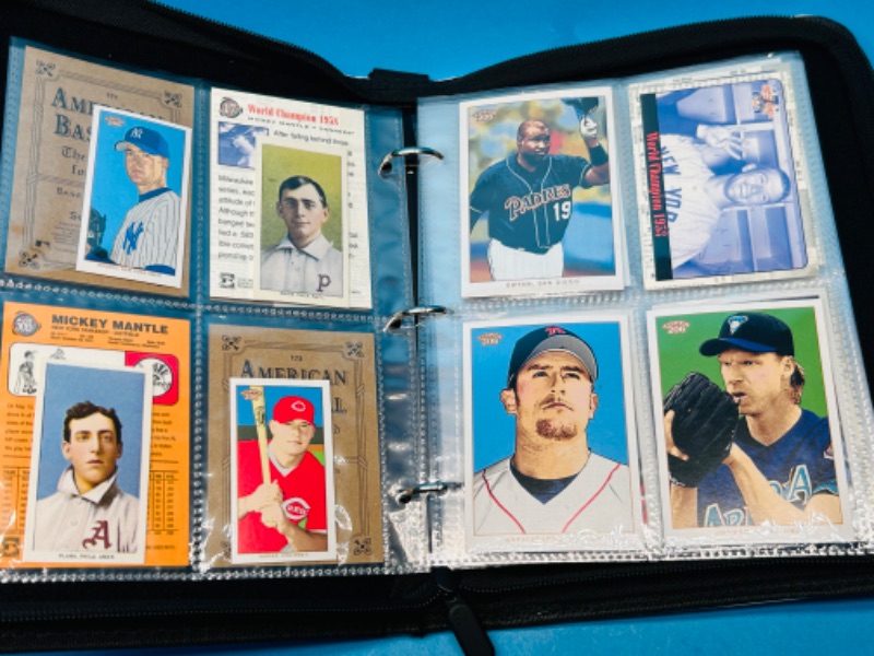 Photo 2 of 811924…final sale no returns/refunds 108 baseball card reprints in binder 