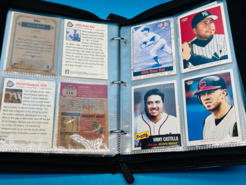 Photo 9 of 811924…final sale no returns/refunds 108 baseball card reprints in binder 