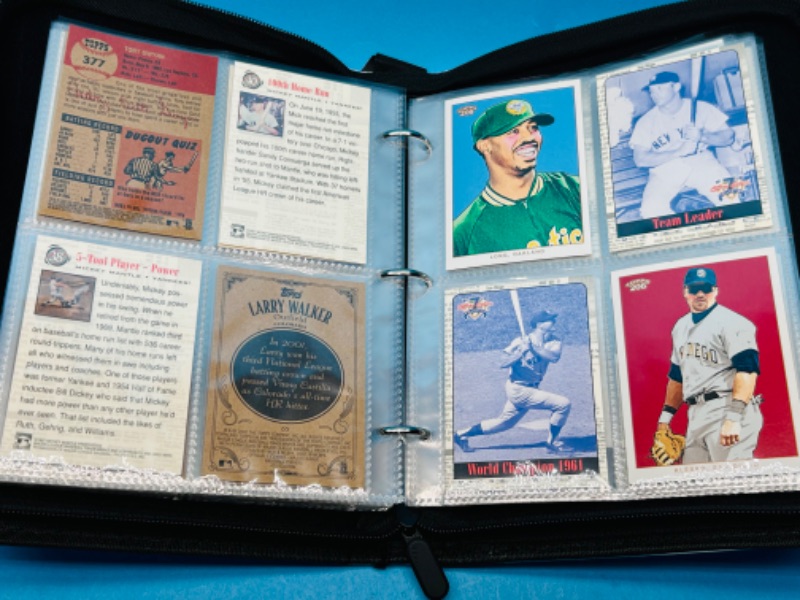 Photo 7 of 811924…final sale no returns/refunds 108 baseball card reprints in binder 