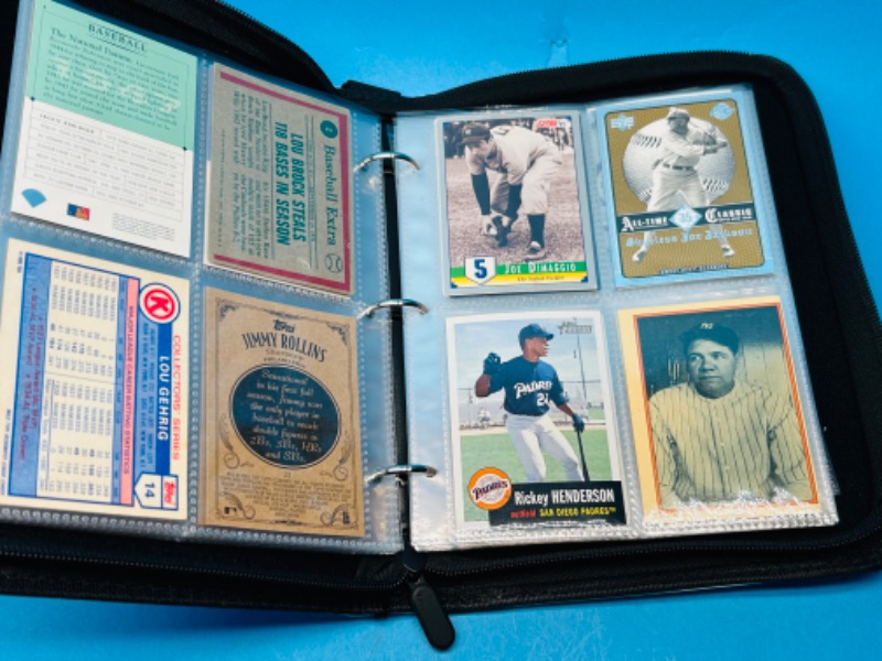 Photo 3 of 811924…final sale no returns/refunds 108 baseball card reprints in binder 