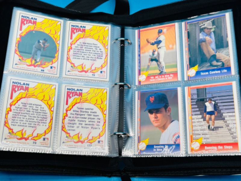 Photo 11 of 811925…final sale no returns/refunds 64 Nolan Ryan trading cards in binder 